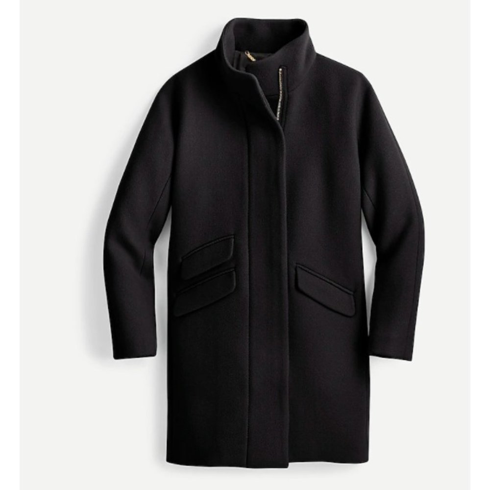 J.Crew Women's $365 Cocoon Coat in Italian Wool